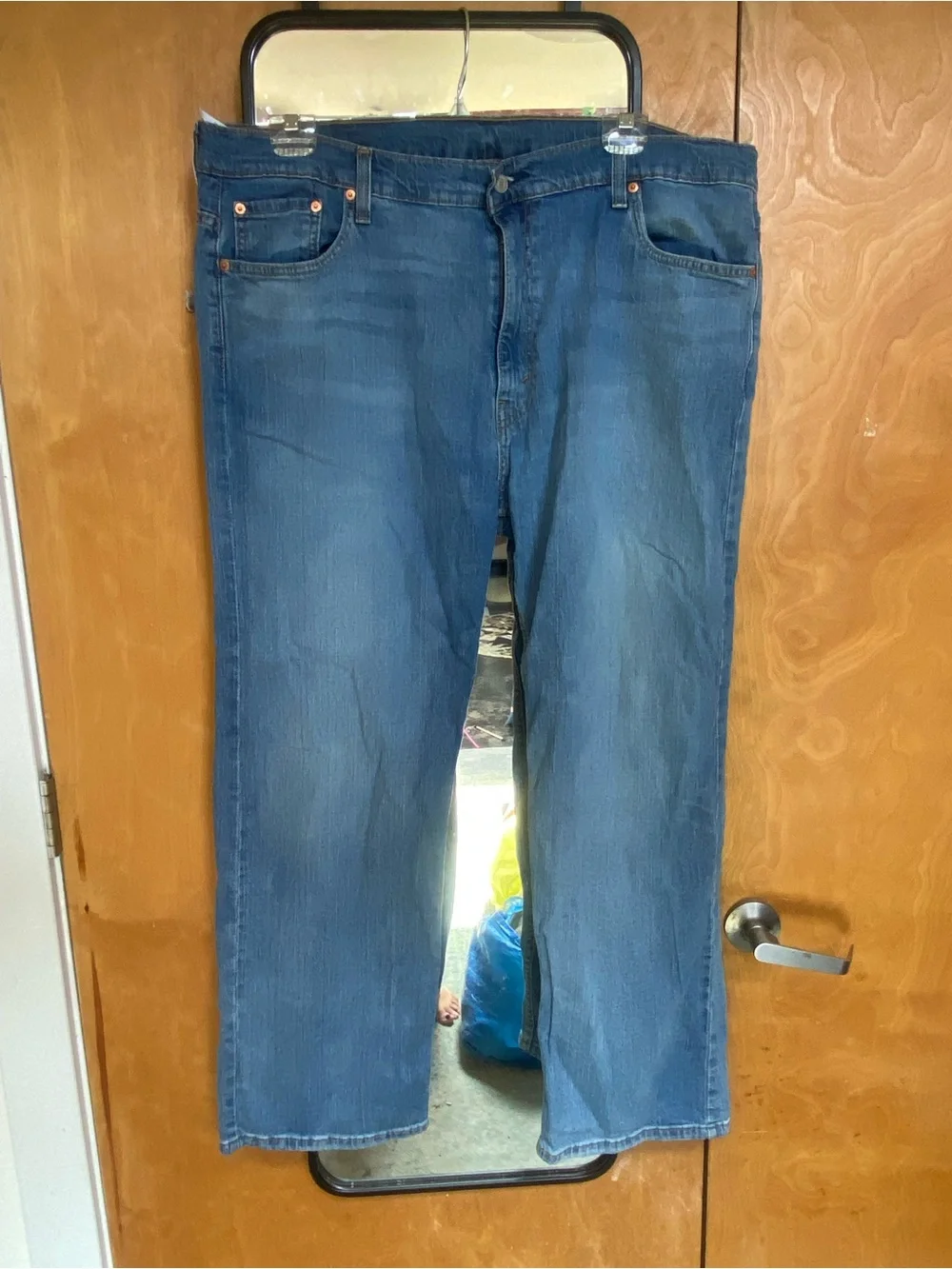 Vintage Levi’s 569 Men's Straight Leg Blue Denim Jeans